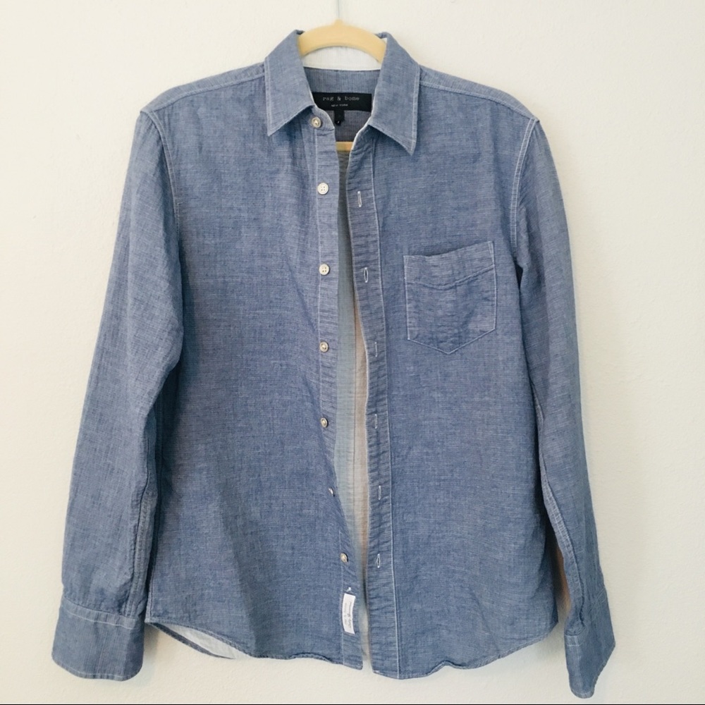 NWOT Rag & Bone Chambray Shirt